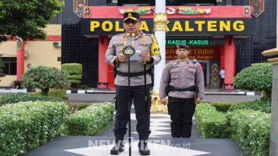 Polda Kalteng Gelar Apel Pasukan Operasi Keselamatan Telabang 2025 untuk Wujudkan Kamseltibcarlantas