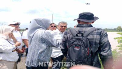 Ketua MPR RI dan Gubernur Lampung Terpilih Tinjau Dampak Banjir di Lampung Selatan