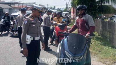 Hari Kedua Operasi Keselamatan Otanaha 2025, Polda Gorontalo Tekankan Disiplin Berlalu Lintas