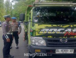 Operasi Keselamatan Otanaha 2025: Polda Gorontalo Tindak Tegas Truk Bermuatan Lebih