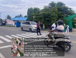 Dit Samapta Polda Gorontalo Aktif Atur Lalu Lintas untuk Kelancaran dan Keselamatan