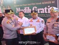 Mudik Gratis Idul Fitri 1446 H: Polda Kalteng Bersama Pemprov Fasilitasi Warga Pulang Kampung