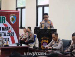 Wakapolda Gorontalo Resmi Menutup Taklimat Akhir Audit Kinerja Tahap I
