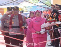 Kedatangan Kapolda Gorontalo Baru, Irjen Pol. R. Eko Wahyu Prasetyo, Disambut dengan Tradisi Pedang Pora