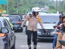 Kombes Pol. Pramono Jati Tinjau Langsung Pos Ketupat dan Arus Lalu Lintas