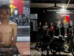 Tim Resmob Otanaha Polda Gorontalo Tangkap Pelaku Pencurian Sepeda Motor di Desa Bulila
