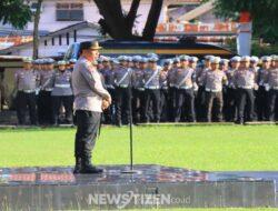 Kapolda Gorontalo Pimpin Apel Gabungan, Apresiasi Kinerja Personel dalam Operasi Ketupat 2025