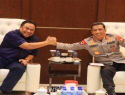 Rachmad Gobel dan Kapolda Gorontalo Bahas Pembangunan dan Keamanan Daerah
