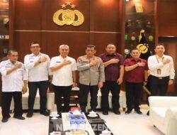 Perkuat Kolaborasi, Kapolda Gorontalo dan BPN Bahas Isu Strategis Pertanahan