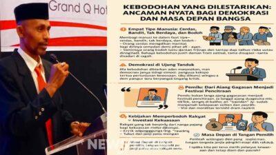 Kebodohan yang Dilestarikan, Ancaman Nyata Bagi Demokrasi dan Masa Depan Bangsa