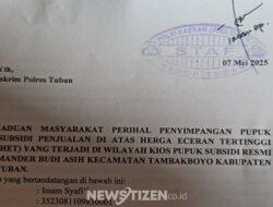 Kios Pupuk Subsidi Desa Mander Tambakboyo Diadukan Ke APH Buntut Penjualan Pupuk Diatas HET