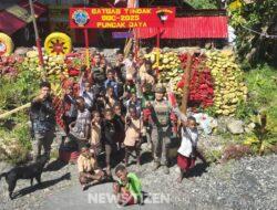 Senyum Anak Kulirik: Saat Bripda Nelwan dan Rekan Jadi Sahabat di Tengah Puncak Jaya
