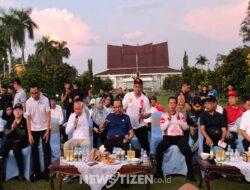 Agustiar Sabran Tunjukkan Kepemimpinan Humanis Lewat Jalan Sehat Bersama Insan Pers dan Warga Palangka Raya