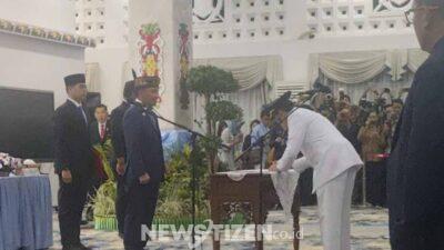 Estafet Kepemimpinan di Bumi Iya Mulik Bengkang Turan, Indra Gunawan Resmi Jabat Pj. Bupati Barito Utara