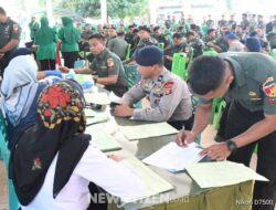 Donor Darah, Lawan Narkoba: Aksi Heroik TNI dan BNN Gorontalo Guncang HANI 2025