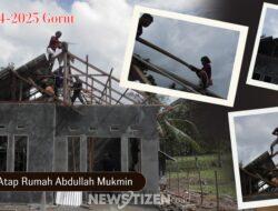 Kejar Target di Tengah Hujan, Satgas TMMD 124 Gorut Genjot Pembangunan Rumah Warga
