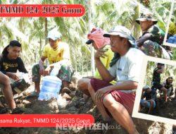 Tanpa Sekat, Satgas TMMD 124 dan Warga Terjalin Akrab di Tengah Istirahat Pekerjaan