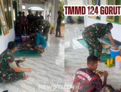Hangatnya Kebersamaan Satgas TMMD 124 dan Warga Ombulodata: Makan Bersama di Masjid Al-Ikhlas Jadi Simbol Kedekatan