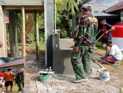 TMMD 124 Gorut Bangun Sumur Bor di Dumolodo, Wujud Nyata Kepedulian TNI pada Kebutuhan Air Bersih Warga