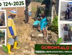 Gotong Royong TNI-Polri dan Warga, Pembangunan Pondasi Pagar dan MCK Masjid Al-Ikhlas Ditarget Rampung Hari Ini