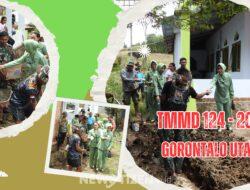 Sentuhan Ibu dan Semangat Juang: Ketua Persit KCK Dukung Langsung Prajurit TMMD ke-124 di Gorontalo Utara
