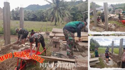 Satgas TMMD 124 Lanjutkan Pekerjaan Sumur Bor di Molonggota: Harapan Baru Akses Air Bersih untuk Warga