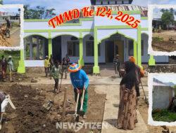 Berkah TMMD ke-124: Masjid Al-Ikhlas Ombulodata Dapat Sentuhan Baru, Takmir Ungkap Rasa Syukur
