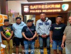 Polres Mojokerto Membebaskan Komplotan Pencuri Kabel yang Ditangkap Oleh Aparat TNI , Kenapa!!!