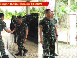 Danrem 133/NW Tinjau Kesiapan Lokasi Penutupan TMMD di Gorontalo Utara