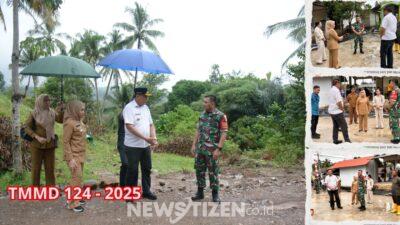 Gubernur Gorontalo Tinjau Proyek TMMD ke-124 di Gorut, Apresiasi Kerja Nyata TNI untuk Rakyat