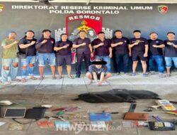 Modus “Jatuhkan HP” Terkuak, Residivis Curanmor Lintas Provinsi Diringkus di Gorontalo