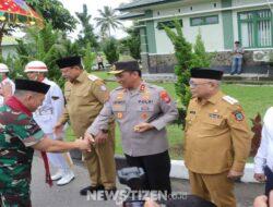 Kapolda Gorontalo Hadiri Acara Adat Mopotilolo dan Penyambutan Pejabat Baru Danrem 133/NWB