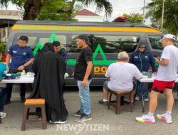 Semangat Bhayangkara, Sehat Bersama Polri: Polda Gorontalo Hadirkan Layanan Kesehatan Gratis di CFD