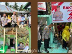 “Polri Hadir dengan Hati”: Polda Gorontalo Wujudkan Akses Air Bersih untuk Warga Huidu Utara