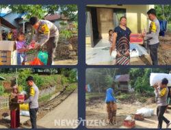 Bhabinkamtibmas Jadi Pelita di Tengah Banjir Wanggarasi: Dari Evakuasi hingga Sembako