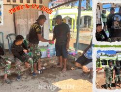 Hangatnya Kebersamaan di Tengah Semen, Kenangan Tak Terlupakan TMMD di Desa Ombulodata