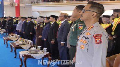 Generasi Terdidik, Pilar Bangsa: Kabid Humas Polda Gorontalo Hadiri Wisuda UG
