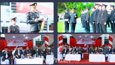 Semangat Syukur dan Sinergitas Warnai Upacara HUT Bhayangkara ke-79 di Polres Pohuwato