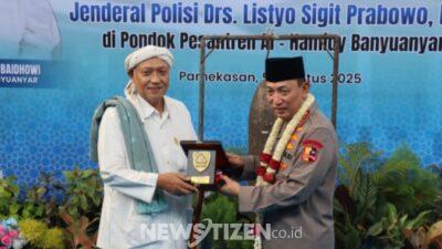 Kapolri Silaturahmi ke Ponpes Al-Hamidy Banyuanyar Pamekasan, Jalin Sinergitas Jaga NKRI