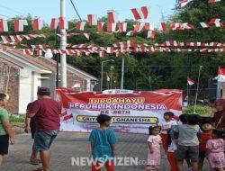 Warga Perum Griya Puri Ghanesha Rayakan Kemerdekaan RI.Ke 80 Tahun Dengan Adakan Lomba Anak