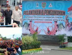 Batamad dan Kedamangan Resmi Dikukuhkan: Tonggak Baru Kedaulatan Adat Dayak di Kalteng
