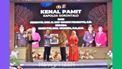Irjen Pol. Eko Wahyu Pamit, Irjen Pol. Widodo Siap Perkuat Sinergi di Gorontalo