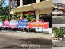 Karangan Bunga Jadi Simbol Dukungan Masyarakat untuk Kapolda Baru Gorontalo