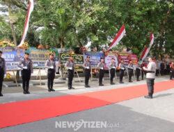 Momentum Semangat Baru, Kapolda Gorontalo Irjen Pol. Widodo Disambut dengan Jajar Kehormatan