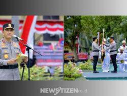 Momentum Khidmat di Lapangan Apel, Estafet Kepemimpinan Polda Gorontalo Berlanjut