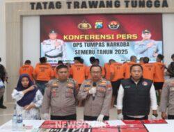 Polres Pamekasan Tangkap 19 Orang Budak Narkoba