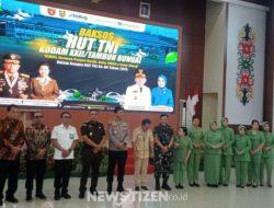 HUT ke-80 TNI, Kolaborasi Kodam XXII dan Pemprov Kalteng Teguhkan Peran Sosial Prajurit