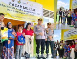 Pasar Murah Buntulia: Senyum Warga, Bukti Sinergi Polisi, Pemuda, dan Swasta