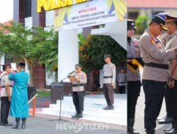 Kapolres Pohuwato Pimpin Sertijab, Tegaskan Penyegaran Organisasi Polri