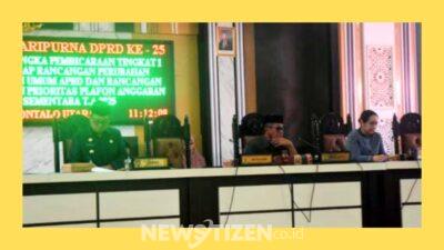 Wakil Ketua II DPRD Gorut Pimpin Rapat Paripurna Penyampaian Rancangan Perubahan KUA–PPAS 2025